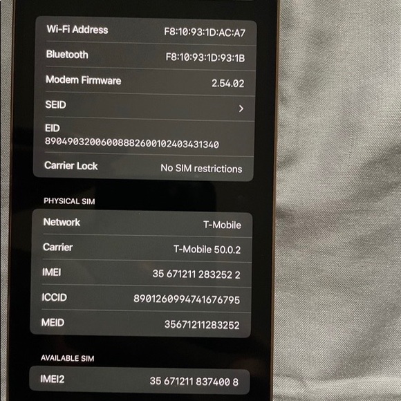 iPhone 12 Pro Max 128 GB Unlocked - Picture 6 of 8